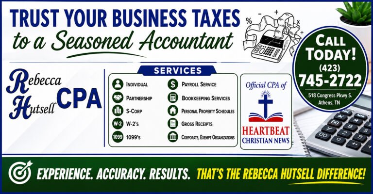 Rebecca Hutsell, CPA: 8 Years of Support & One Delicious Dish of Crow