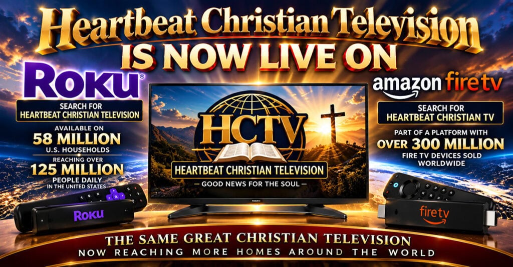 OMGosh y’all. Heartbeat Christian TV is LIVE on Amazon Firestick! Praise God.